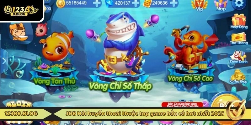 JDB Hải huyền thoại thuộc top game bắn cá hot nhất 2025